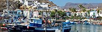 Puerto de Mog&aacute;n :: Harbours in Fuerteventura